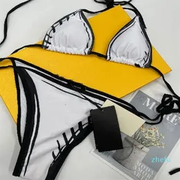 Designer-Bikini-Badeanzug, sexy Bikini-Set, Bademode, Bikini, Designer-Bademode, Metallkette, hochwertige Damen, rückenfrei, geteilt