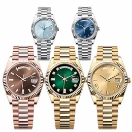 Orologio da donna di lusso con data di giorno per orologi da uomo con movimento automatico di design da uomo, orologi da polso meccanici I0vl #