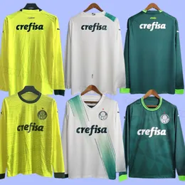 Manica lunga 23 24 Palmeiras DUDU RONY Maglie da calcio da uomo BRENO LOPES R.VEIGA DEYVERSON ATUESTA ZE RAFAEL G.VERON DANILO R.NAVARRO Maglie da calcio