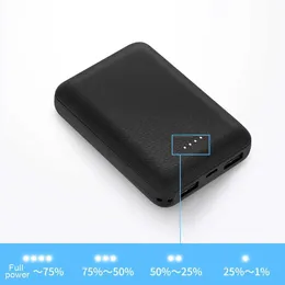 Cell Phone Power Banks New 20000mAh Power Bank Mini External Battery Charger Pack For Heating Jacket Sweater Socks Gloves Electric Heating EquipmentL2301