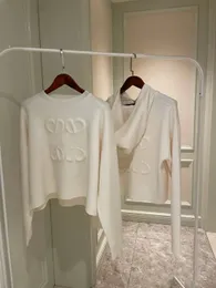 designer trui Dames Sweatshirts anagram rits hoodie dames losse katoenen casual tops met lange mouwen