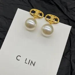 Earrings Designer Earrings earrings designer hanging pearl earrings simple temperament hundreds of pearl earrings retro tide plate