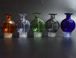 2019 Cyclone Riptide Carb Cap Dome com furo de ar giratório para 25mm 30mm OD Quartz Banger Nail Terp Pearl Bubbler Enail Dab Rig BJ