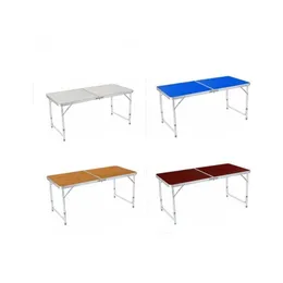 Garden Sets 4Ft 48 Inch Portable Mtipurpose Folding Table In White For Cam Party Indoor Home Use Zwl269 Drop Delivery Fu Furniture Out Dhheh