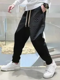 Homem calças 2024 novo em roupas masculinas calças casuais esporte jogging treino sweatpants harajuku streetwear calças M-5XL