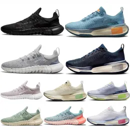 Heta män kvinnor zoomx gratis körning 5.0 zoom oövervinnlig körning fly 3 stickad designer rörande företag valerian blå grå dimma valerian blå utomhus sport sneakers tränare tränare