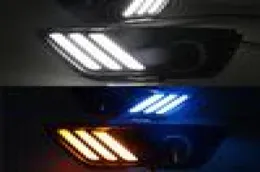 1 Set Für Jeep Kompass 2017 2018 2019 2020 Auto LED licht DRL Mit Gelb Signal Funktion Relais Tagfahrlicht tageslicht8655090