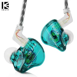 Hörlurar Kbear Storm Single Dynamic Driver inear Monitor 2Pin Wired Earphone Hifi hörlurar Jazz Rock Music Headset Sport Fashion Earbud