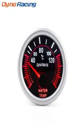 Dynoracing 2039039 52mm Universal Smoke Lens Digital Water Temp Temperature Gauge 40120C 12V LED Water temp sensor Car gaug6790079