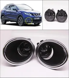 Car Fog Lights For Nissan Qashqai 2014 2015 2016 Clear Front Bumper Fog Lamp Replace Assembly kitone Pair8719663