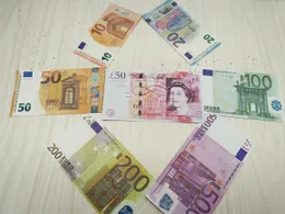 نسخ الأموال الفعلية 1: 2 USD ، EUR ، GBP Simulation Festival Bar Professional Currency GCQET