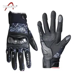 Vemar Four Seasons Breattable Leather Racing Offroad Gloves Knight Gloves Motorcykel Fullfinger Glovescycing Gloves Winproof 33672276794