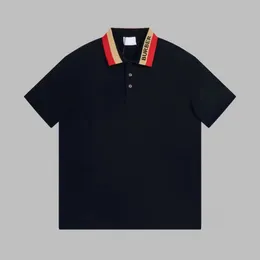2024ss Designer-Poloshirt, Polos, lässig, mit Buchstaben bedruckt, bestickt, modisches High-Street-Herren-T-Shirt, UK-Größe S-XL