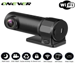 Onever Dash Camera WIFI Carro DVR Câmera Digital Registrador Gravador de Vídeo DashCam Road Camcorder APP Monitor Night Vision8723544