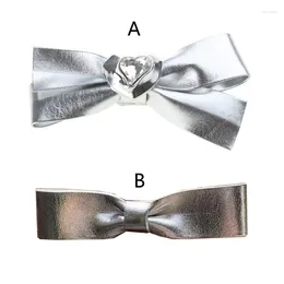 Hårklipp bowknot klipp estetisk trend hårnål strass älskar tillbehör