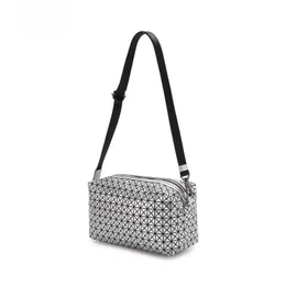 Original Splicing Geometrische Diamant Karierte Tasche Modische Silikon Sattel Eine Schulter Tragbare Umhängetasche Damen Tasche