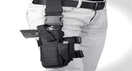 Coldre tático para perna e coxa, liberação rápida ajustável, coldre para mão direita, suporte para pistola, arma para homens 21891206859