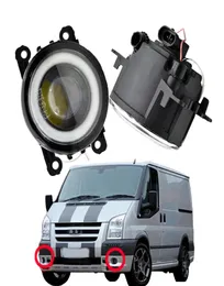 LED Lens Fog Light for Ford Transit Tourneo Car Pront Pumper Foglamp DRL Daytime Running Lighthite 12V3207889