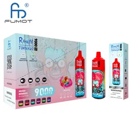 Originale Randm Fumot Tornado 9000 Pro 9K sbuffi monouso Vape 35 gusti 18 ml di sbuffi di sigaretta elettronica 9K