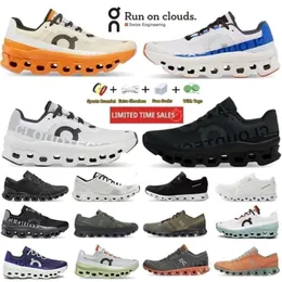 2024 new On on Casual Deisgner Shoes Couds x 1 Runnning Sneakers Federer Workout and Cross Black White Rust Breathable Sports Trainers Laceup Jogging