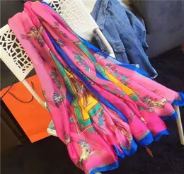 2022 famous designer ms xin design gift scarf high quality 100 silk scarf size 180x90cm delivery Buu45462228