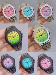 Super U1 Mens Watch Movement Engraved Multicolour Dial 자동 이동 스테인리스 스틸 백 weterproof 남성 스포츠 손목 시계