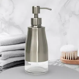 Liquid Soap Dispenser Countertop Lotion 300ml Bedroom Transparent Bathroom Premium Quality