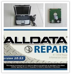 AllData-Software-Reparatur-Tool-Festplatte, 1000 GB, automatische Installation im Laptop CF19, Touchscreen-Diagnosecomputer für Pkw und Lkw, i5 4g9096251