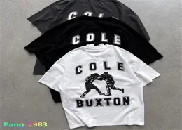 Men039s T-shirts Été Hommes Femmes Cole Buxton T-shirt Mode Boxe Logo Lettre T-shirt à manches courtes Homme Casual Loose Oversi1454165