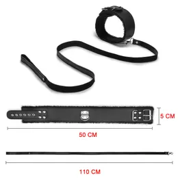 БДСМ ошейник из кожи и поводок плюшевый фетиш бондаж секс ожерелье SM игрушки ограничения секс-игрушки для взрослых женщин мужчин пары игры
