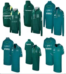 2023 nueva sudadera con capucha de carreras F1, polo de manga corta de verano personalizado con el mismo estilo8127357