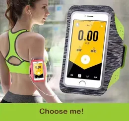 Sport Armband Case for Smartphone Fashing Holder Fitness Torebki Telefon komórkowy Sling Running Gym Arm Pasp