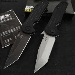 ZT0620 Zero Tolerance 0620 Knife Hinderer 9Cr18 Stonewash G10 handle Flipper Tactical Folding Pocket Knives Survival EDC ZT0235 ZT0095 ZT0562 Tools