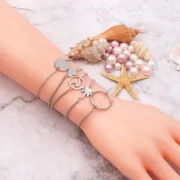 Braccialetti con ciondoli Mavis Hare Est Bracciale adorabile da donna in acciaio inossidabile come regalo di Natale 1 pezzo di goccia