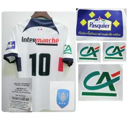 Hemtextilmatch sliten spelare Utgåva 2024 Coupe de France Maillot Asensio Kolo Muani Dembele Ramos French League Cup Soccer Patch Badge