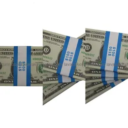 Other Festive Party Supplies Replica Us Fake Money Kids Play Toy Or Family Game Paper Copy Banknote 100Pcs/Pack Drop Delivery Home DheddW8KT