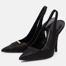 Sandalen berühmte Designer Frau Heels Schuhe Strass Schnalle Leder 10 cm High Heeled Back Strap Top Qualität Spule Ferse Damen Sandale 35-42 mit Box