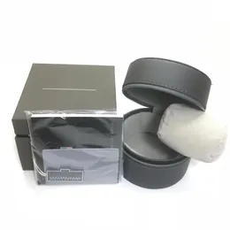 Watch Boxes Factory Outlet Luxury Original Black And Grey Tag Box With Booklet Bag Can Custom Watches Gift Case