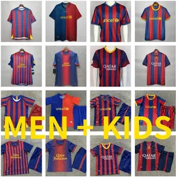 Maglie da calcio retrò per bambini Barcellona barca 08 09 10 11 XAVI RONALDINHO RONALDO RIVALDO GUARDIOLA Iniesta finali classiche maillot de foot 12 13 14 15 05 06 maglie da calcio