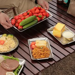 Platten Antihaft-Backblech Pfannen Rechteck Cookie Ofen Tablett Zubehör für Küche Kuchen Desserts Drop