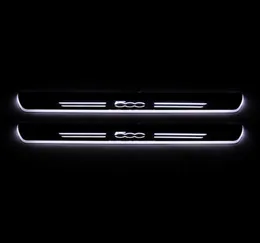 Moving LED LED Pedal Car Scuff Plate Doed Door Sill Light For Fiat 500 500c 500x 500l7885353