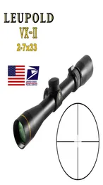 Leupold vx2 27x33 escopo cruzado riflescopes compacto rangefinder caça escopos crosshair retículo com 1120mm mount4295438