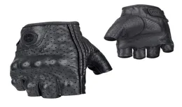 Scoyco Racing Motorcycle Half Finger Gloves Cowhide Sheepskin Moto Motocross Rider 여름 짧은 장갑 안티볼 M43C6771159