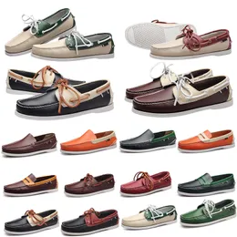 GAI GAI GAI New Designer Shoes Genuine Men Loafers Cow Leather Casual Shoes for Man Soft Spring Moccasins Plus Size 38-45 Tenis Masculinos Trainers