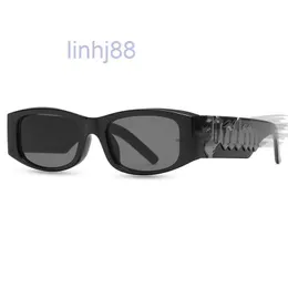 Okulary przeciwsłoneczne Designer Palmangel dla kobiet Projektanckie letnie odcienie spolaryzowane okulary Big Rame Czarne vintage duże okulary przeciwsłoneczne mężczyzn 908 JM84