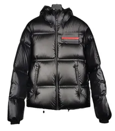 Mode Hommes Puffer Vestes Designer d'hiver Doudoune triangulaire Femmes Manteau coton Parka Pardessus Casual fermeture éclair Épais Chaud Hoode9179640