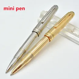 Hög kvalitet 163 mini Roller Ball Pen Office Stationery Classics Pocket Writ påfyllning Pen