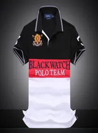 Moda -tartışmalı polosirt erkekler kısa kollu tişört marka polo gömlek erkekler dropship ucuz kaliteli siyah saat polo ekibi 3120144