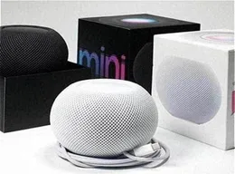 Mini alto-falantes alto-falante inteligente para homepod portátil bluetooth assistente de voz subwoofer alta fidelidade graves profundos estéreo typec caixa de som com fio 219071191