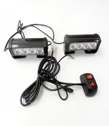 24 LED LED Strobe Lights for Trucks Jeep SUV CARS 12V Universal Amber Amber Proof Emergency Car Light3962403